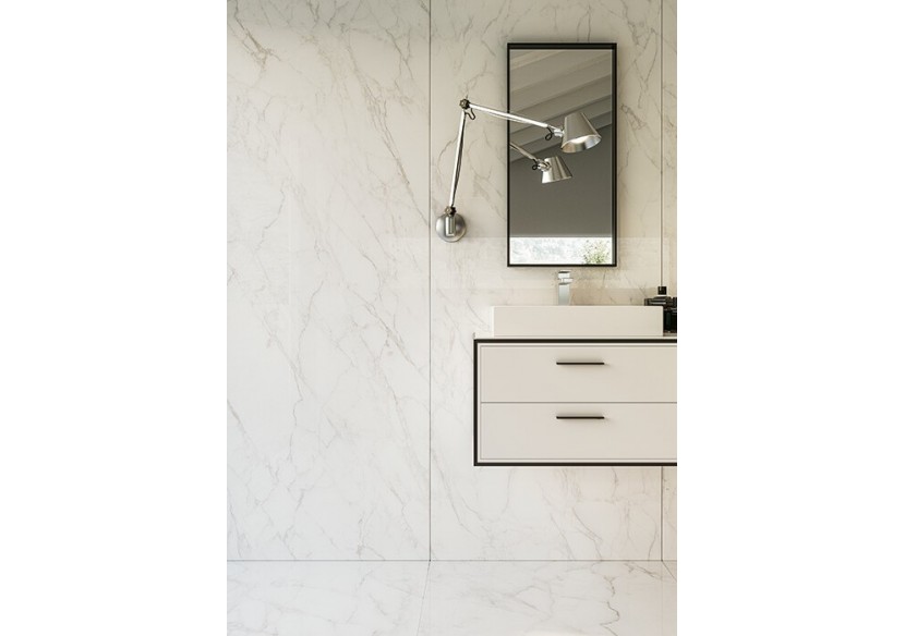 Marmi 90x90 Palladio - Carrelage intérieur en Grès Cérame avec pâte colorée (GM) Rectifié Brillant - T203097