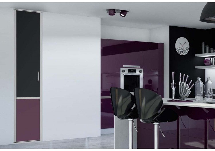 Façade de placard 1 portes pivotante So design - Kazed : Confort'Mat