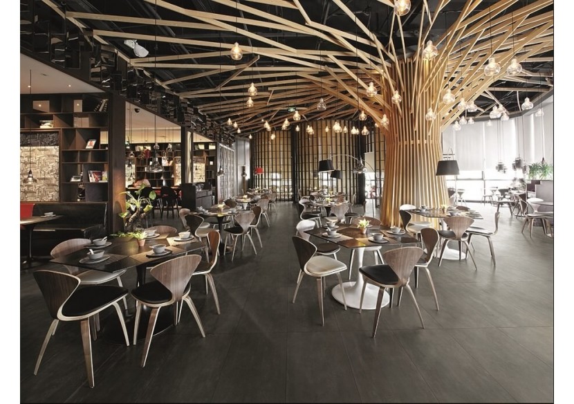 Creazione 30x60 Noir - Carrelage intérieur en Grès Cérame avec pâte colorée (GM) Rectifié - 8200702