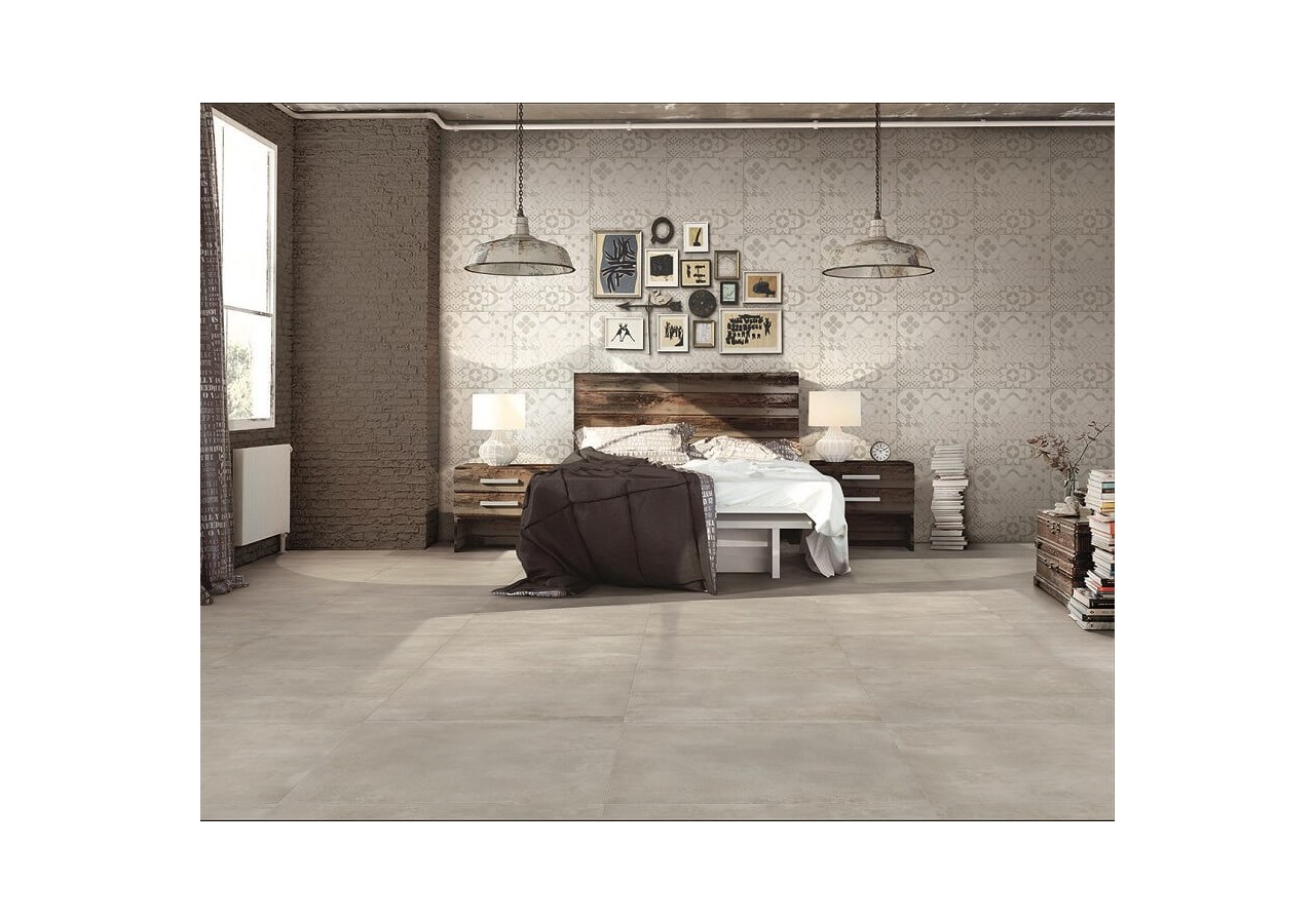 Creazione 60x60 Gris - Carrelage intérieur en Grès Cérame avec pâte colorée (GM) Rectifié - 8200670