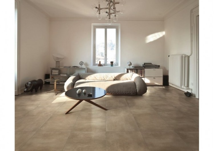 Creazione 60x60 Moka - Carrelage intérieur en Grès Cérame avec pâte colorée (GM) Rectifié - 8200690 2