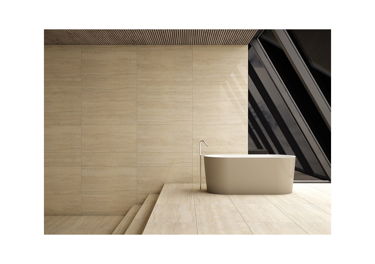 Palazzo 60x60 Crème - Carrelage intérieur en Grès Cérame avec pâte colorée (GM) Rectifié Brillant - 8200013