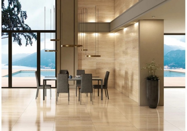 Palazzo 60x60 Or - Carrelage intérieur en Grès Cérame avec pâte colorée (GM) Rectifié mat - 8200017 2