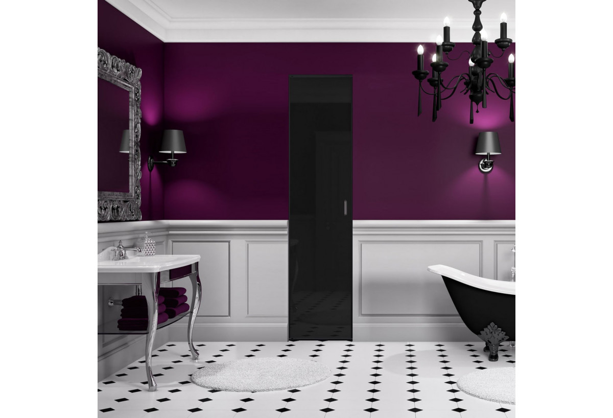 Façade de placard 1 portes pivotante So glam mat - Kazed : Confort'Mat