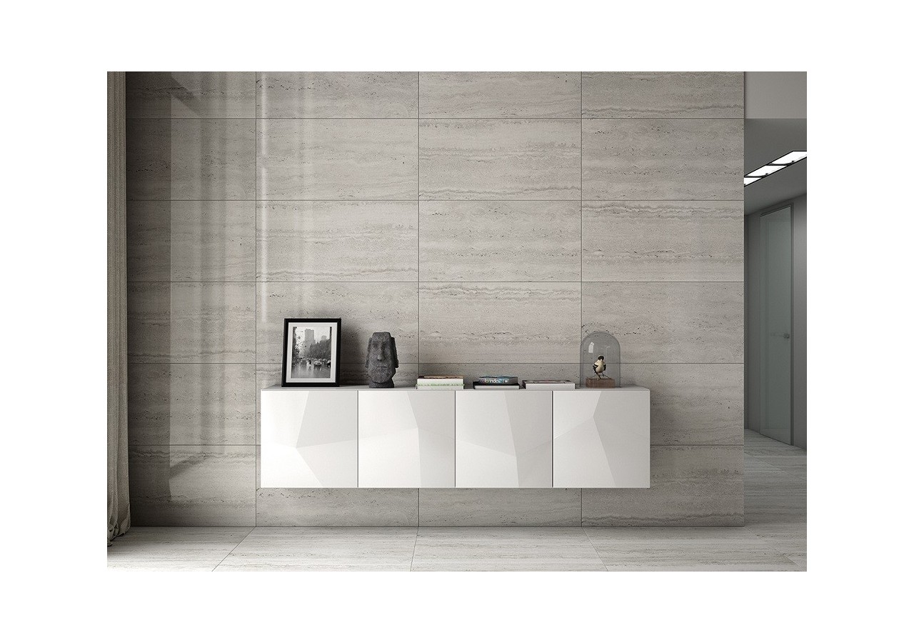 Palazzo 60x60 Gris - Carrelage intérieur en Grès Cérame avec pâte colorée (GM) Rectifié mat - 8200034