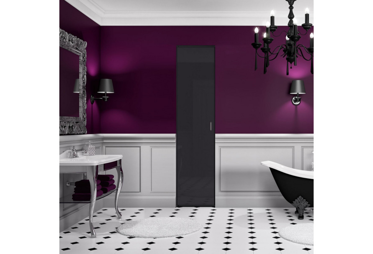 Façade de placard 1 portes pivotante So glam mat - Kazed : Confort'Mat