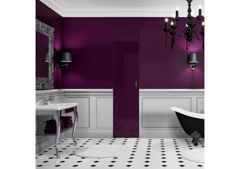 Façade de placard 1 portes pivotante So glam mat - Kazed : Confort'Mat