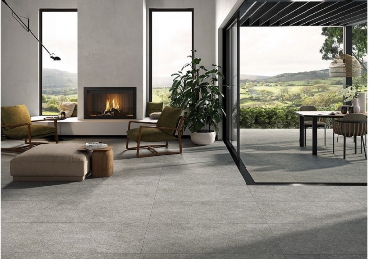 Ardesia 20x20 Bagnolo - Carrelage intérieur et extérieur en Grès Cérame avec pâte colorée (GM) Naturel ROC - 7278631 2