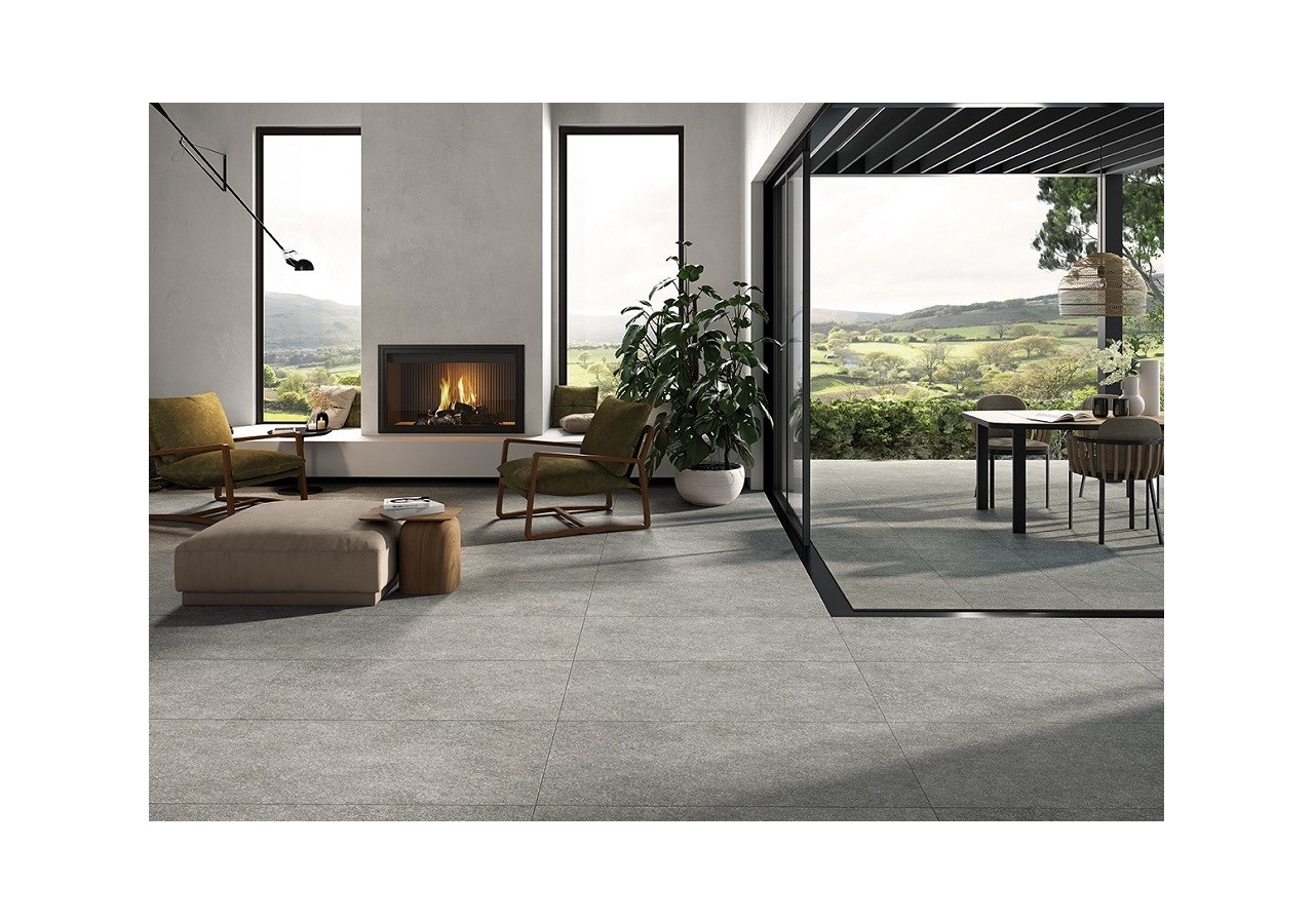 Ardesia 20x20 Bagnolo - Carrelage intérieur et extérieur en Grès Cérame avec pâte colorée (GM) Naturel ROC - 7278631