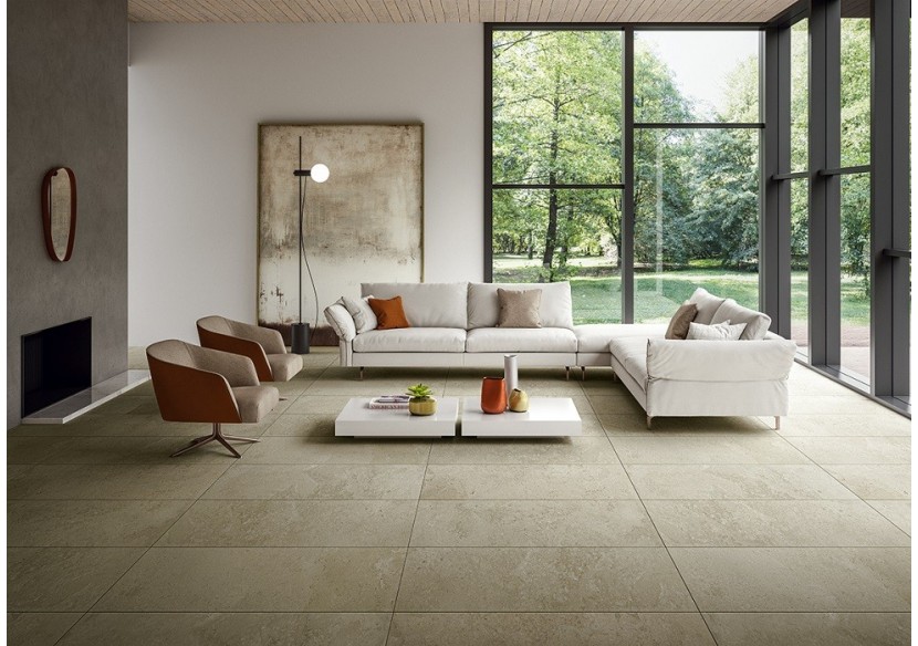 Ardesia 60x60 Borgogna - Carrelage intérieur et extérieur en Grès Cérame avec pâte colorée (GM) Rectifié Lappato - 8331975