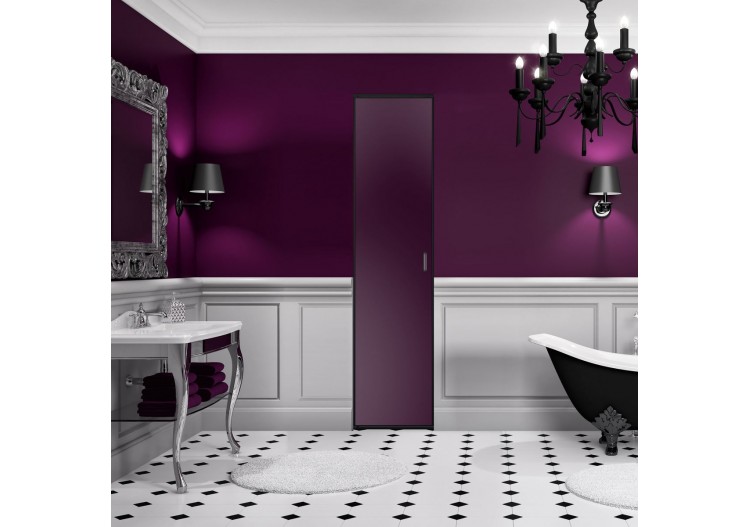 Façade de placard 1 portes pivotante So glam mat - Kazed : Confort'Mat 2