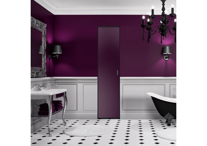 Façade de placard 1 portes pivotante So glam mat - Kazed : Confort'Mat