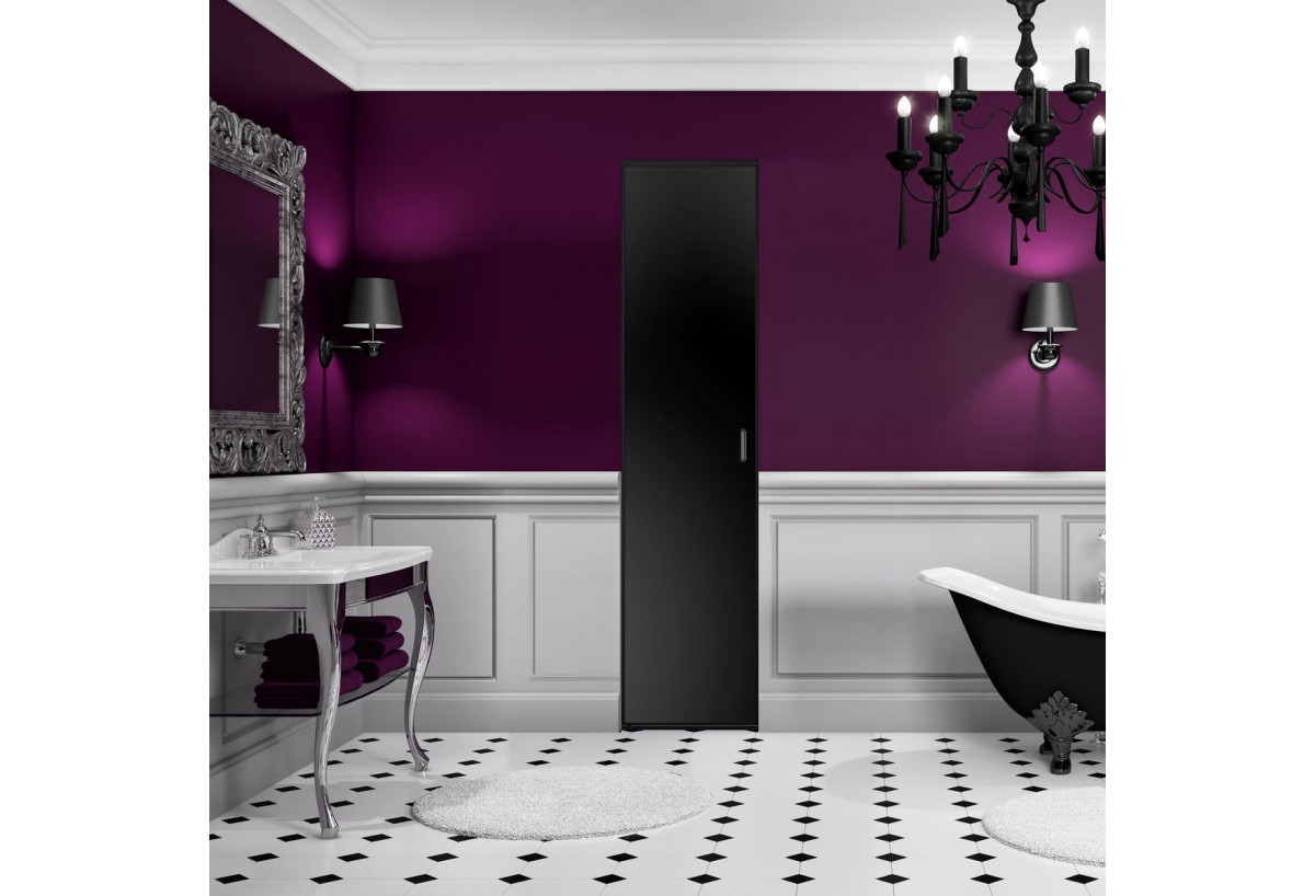 Façade de placard 1 portes pivotante So glam mat - Kazed : Confort'Mat