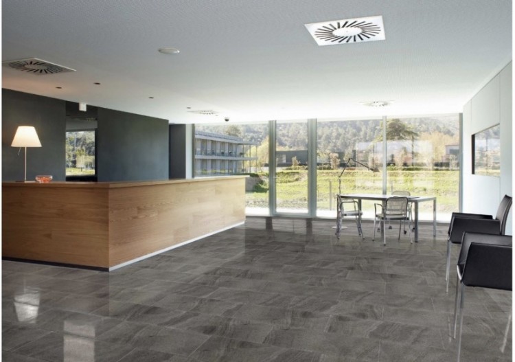 Sicilia 30x60 Noir - Carrelage intérieur en Grès Cérame avec pâte colorée (GM) Naturel - 7263572 2