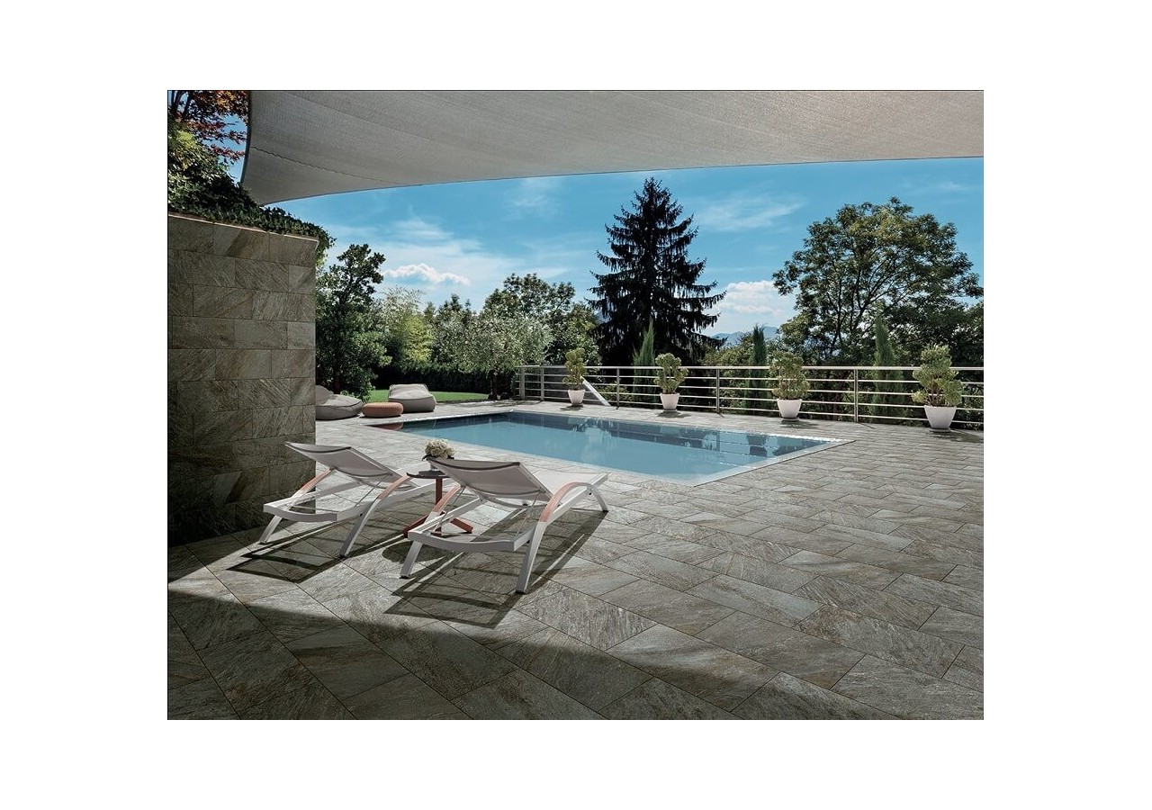 Quarzo 15x15 Gris - Carrelage intérieur en Grès Cérame avec pâte colorée (GM) Naturel - 7001393