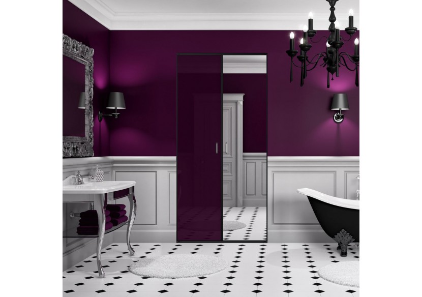 Façade de placard 2 portes pivotante So glam laqué - Kazed : Confort'Mat