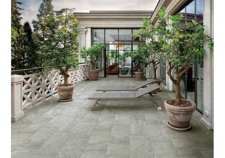 Quarzo 20x20 Perle - Carrelage intérieur en Grès Cérame avec pâte colorée (GM) Naturel - 7278411 2