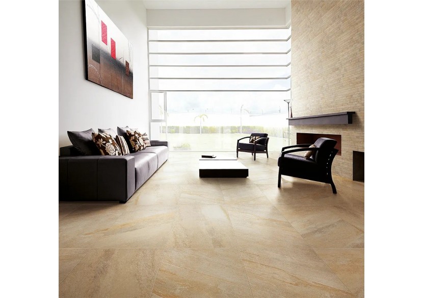 Quarzo 20x40 Beige - Carrelage intérieur en Grès Cérame avec pâte colorée (GM) Naturel - 7278391