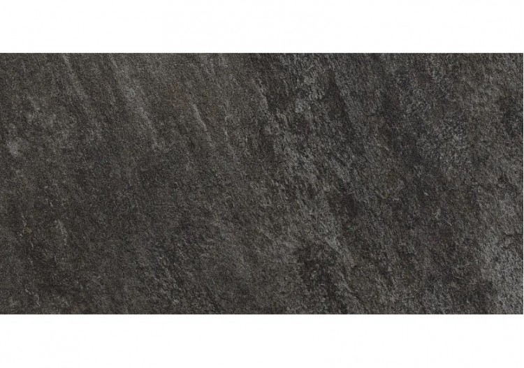 Quarzo 30x60 Noir - Carrelage intérieur et extérieur en Grès Cérame avec pâte colorée (GM) Naturel antidérapant - 7277905