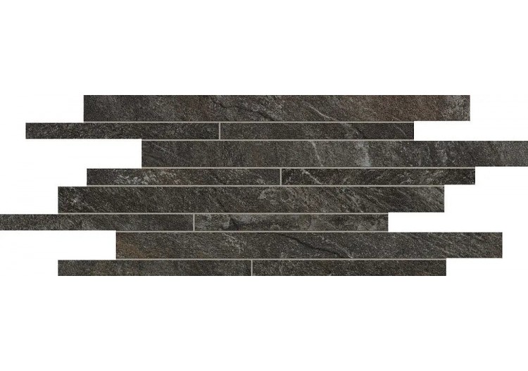 Quarzo 30x60 Noir - Carrelage intérieur en Grès Cérame avec pâte colorée (GM) Naturel - 7277641