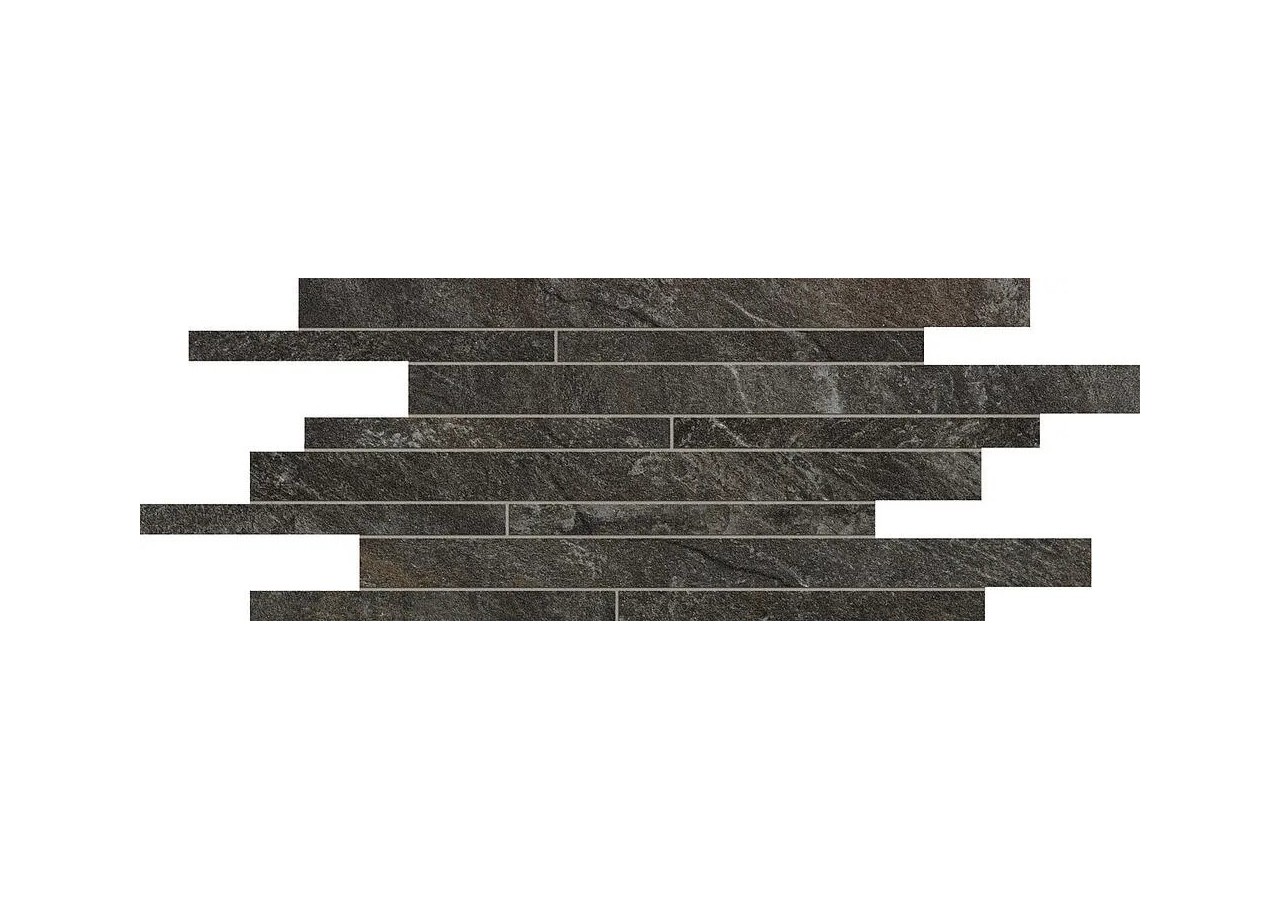 Quarzo 30x60 Noir - Carrelage intérieur en Grès Cérame avec pâte colorée (GM) Naturel - 7277641