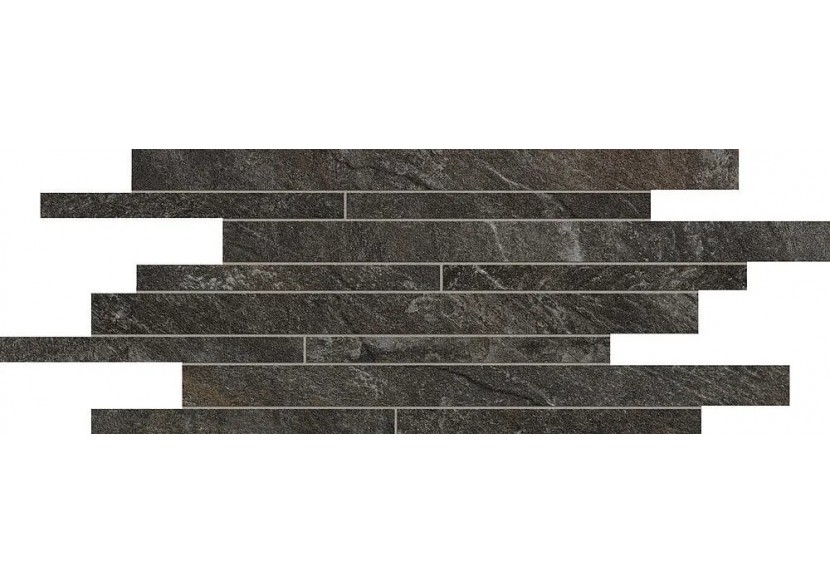 Quarzo 30x60 Noir - Carrelage intérieur en Grès Cérame avec pâte colorée (GM) Naturel - 7277641