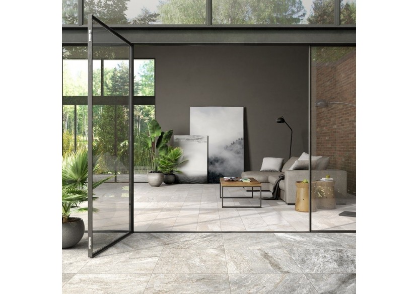 Quarzo 45x90 Blanc - Carrelage intérieur en Grès Cérame avec pâte colorée (GM) Rectifié - 8249572