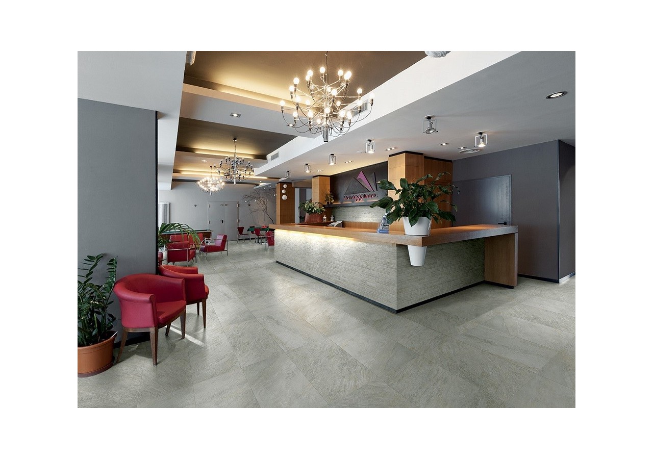 Quarzo 45x90 Perle - Carrelage intérieur en Grès Cérame avec pâte colorée (GM) Rectifié - 8249562