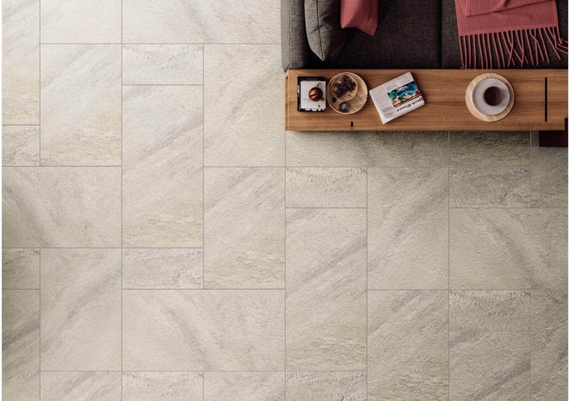 Quarzo 60x120 Perle - Carrelage intérieur en Grès Cérame avec pâte colorée (GM) Rectifié - 8201011