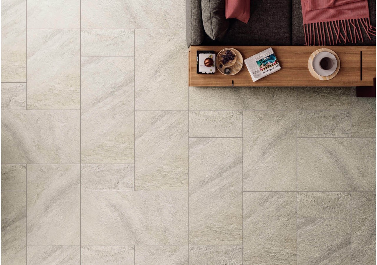 Quarzo 60x120 Perle - Carrelage extérieur en Grès Cérame avec pâte colorée (GM) Rectifié antidérapant - 7331916