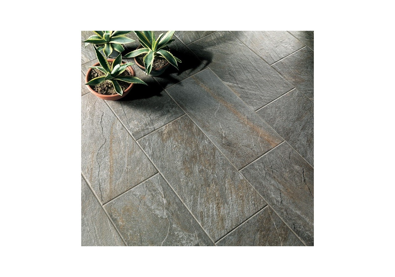 Quarzo 60x60 Gris - Carrelage intérieur en Grès Cérame avec pâte colorée (GM) Rectifié - 8200990