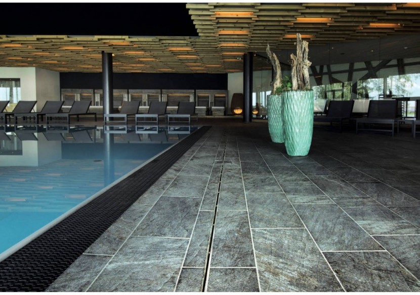 Quarzo 60x60 Noir - Carrelage intérieur en Grès Cérame avec pâte colorée (GM) Rectifié - 8201000