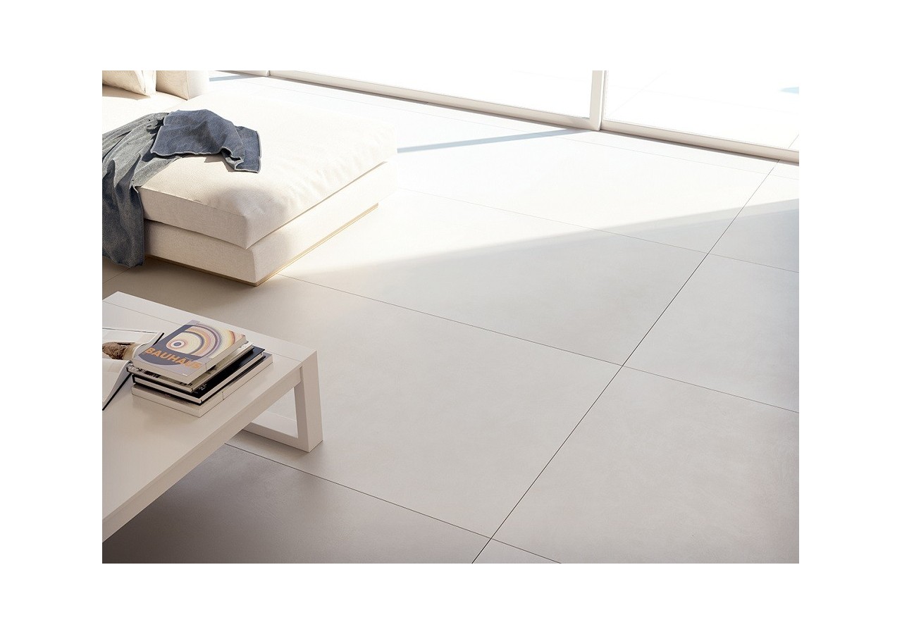 Rivestiti 90x90 Blanc - Carrelage intérieur en Grès Cérame avec pâte colorée (GM) Rectifié - 8350128