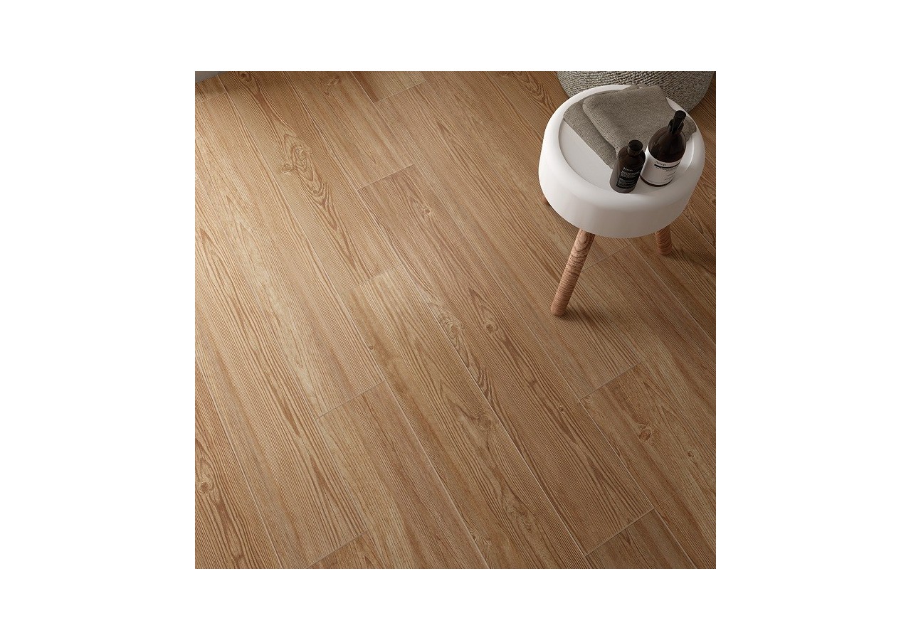 Tela 20x120 Mélèze - Carrelage intérieur en Grès Cérame avec pâte colorée (GM) Rectifié - 8200413