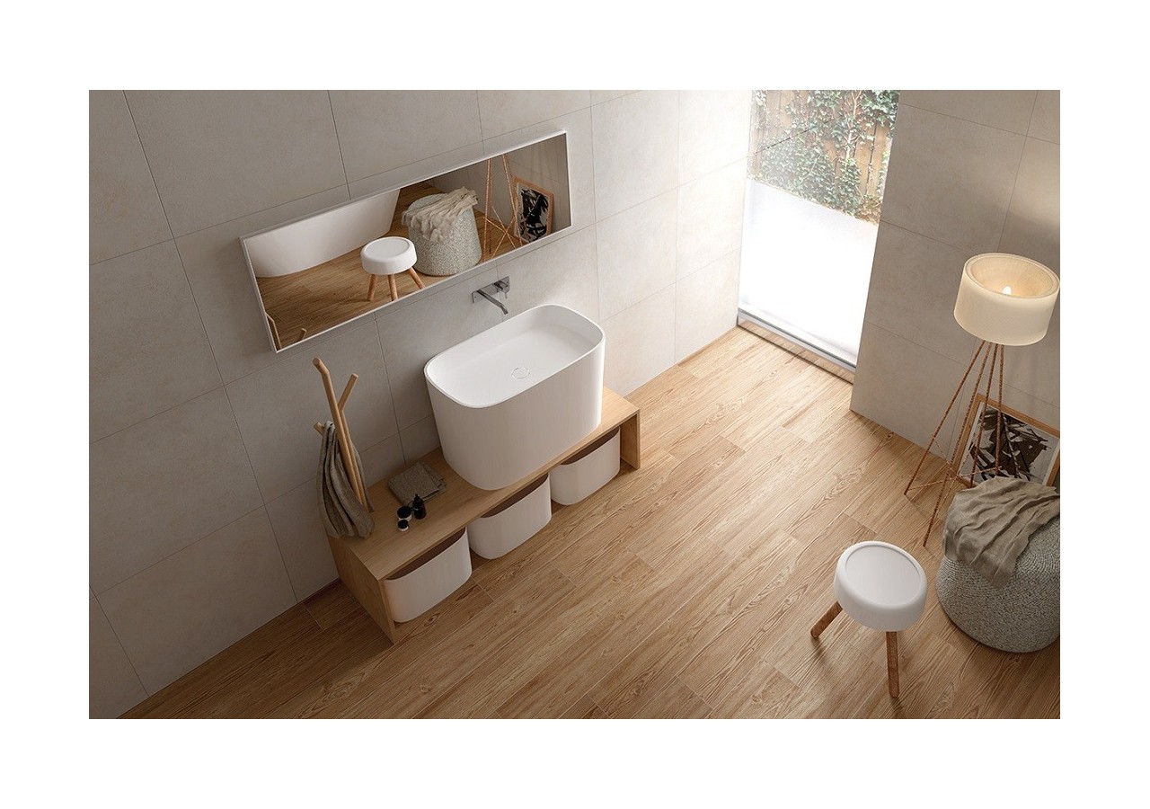 Tela 20x120 Mélèze - Carrelage intérieur en Grès Cérame avec pâte colorée (GM) Rectifié - 8200413