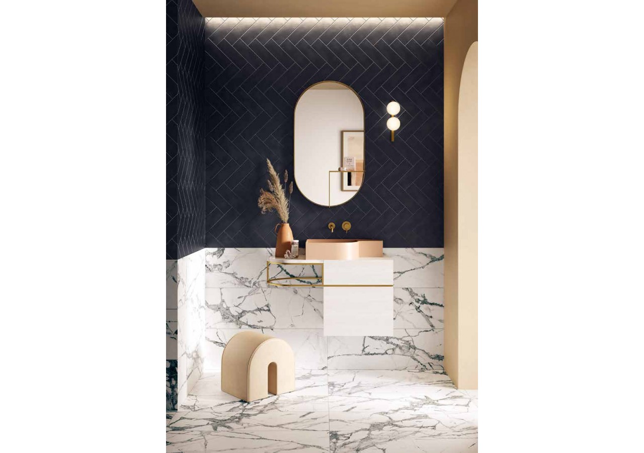 Atmosfera 8,2x25 Night - Carrelage intérieur en Grès Cérame émaillé (GS) Mat - 7200201