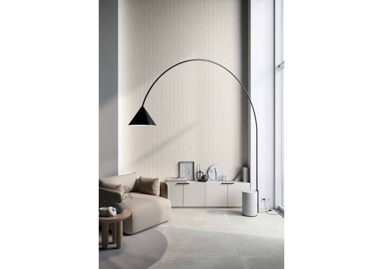 Atmosfera 8,2x25 Snow - Carrelage intérieur en Grès Cérame émaillé (GS) Mat - 7200261