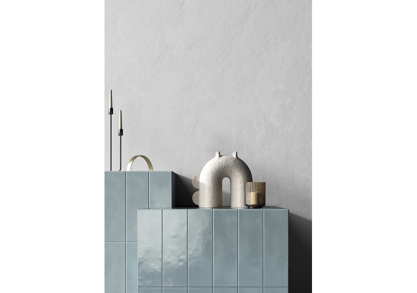 Atmosfera 8,2x25 Talc - Carrelage intérieur en Grès Cérame émaillé (GS) Brillant - 7200171