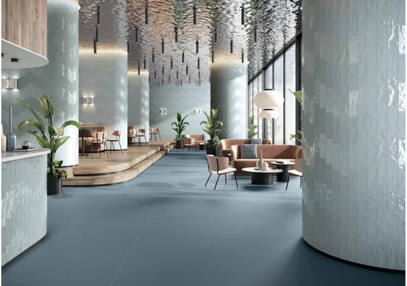 Atmosfera 8,2x25 Talc - Carrelage intérieur en Grès Cérame émaillé (GS) Brillant - 7200171