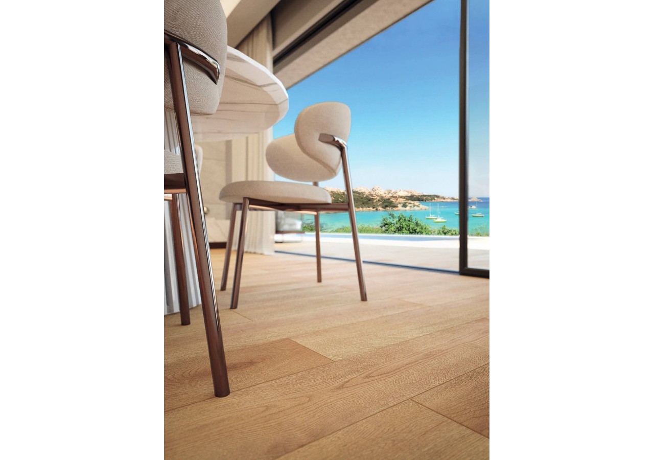 Albero 20x120 Iroko - Carrelage intérieur en Grès Cérame avec pâte colorée (GM) Rectifié - 8200164