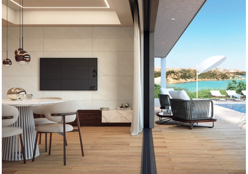 Albero 20x120 Iroko - Carrelage intérieur en Grès Cérame avec pâte colorée (GM) Rectifié - 8200164