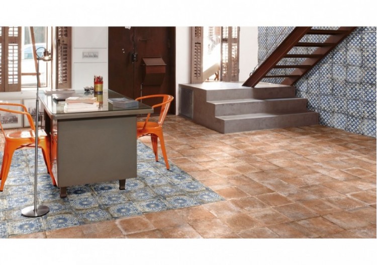 900 20x20 Terracotta - Carrelage intérieur en Grès Cérame émaillé (GS) Naturel - NOVCO 2