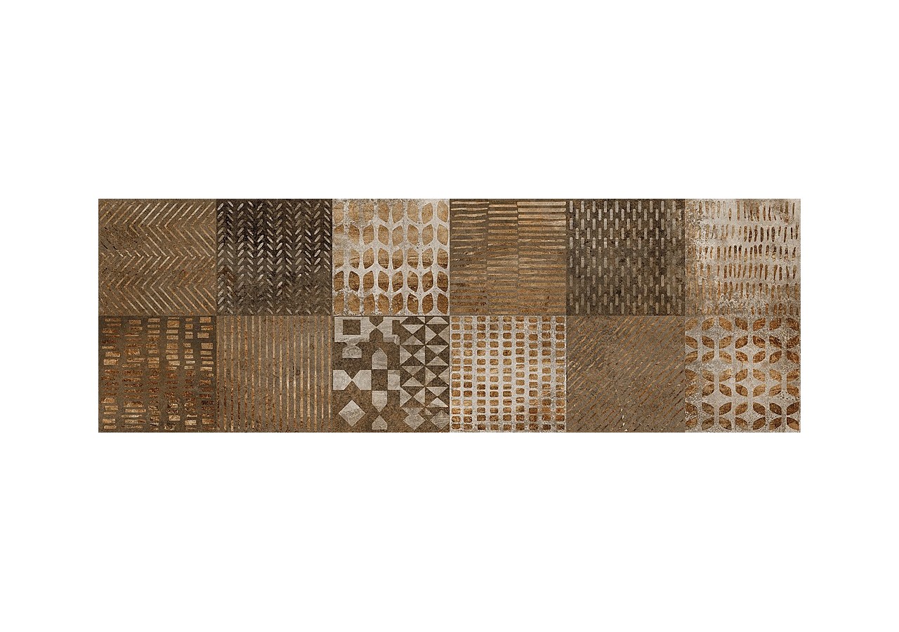 Absolute 30x90 Corten - Carrelage intérieur en Grès Cérame émaillé (GS) Rectifié - AB3090COD