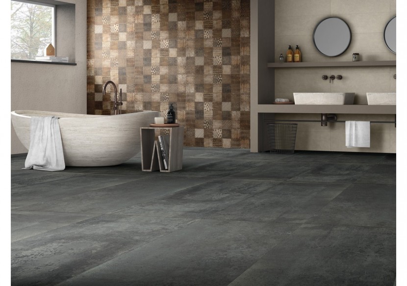 Absolute 30x90 Corten - Carrelage intérieur en Grès Cérame émaillé (GS) Rectifié - AB3090COD