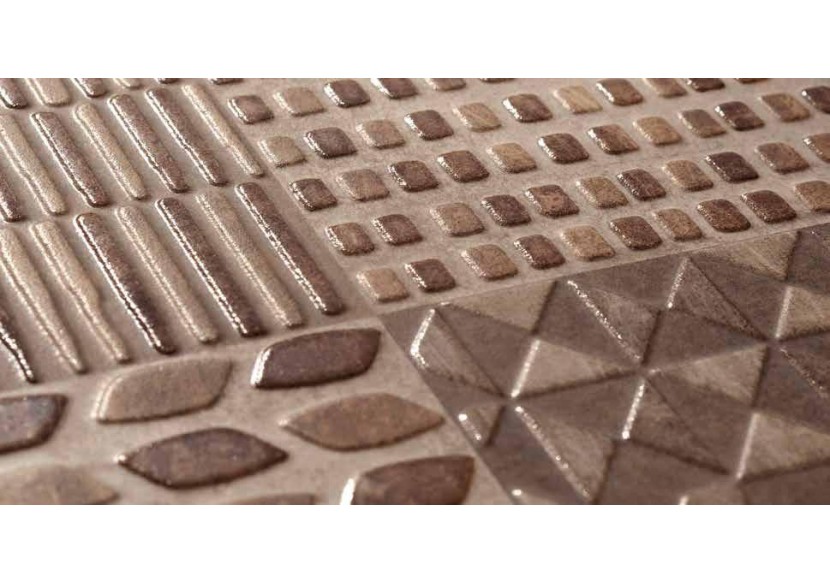 Absolute 30x90 Corten - Carrelage intérieur en Grès Cérame émaillé (GS) Rectifié - AB3090COD