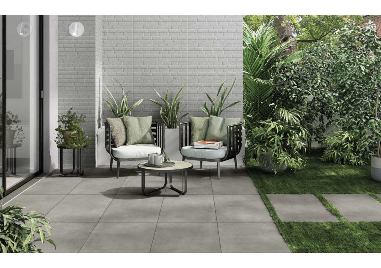 Absolute 30x60 Gris - Carrelage intérieur en Grès Cérame émaillé (GS) Rectifié - ABCE3060GY