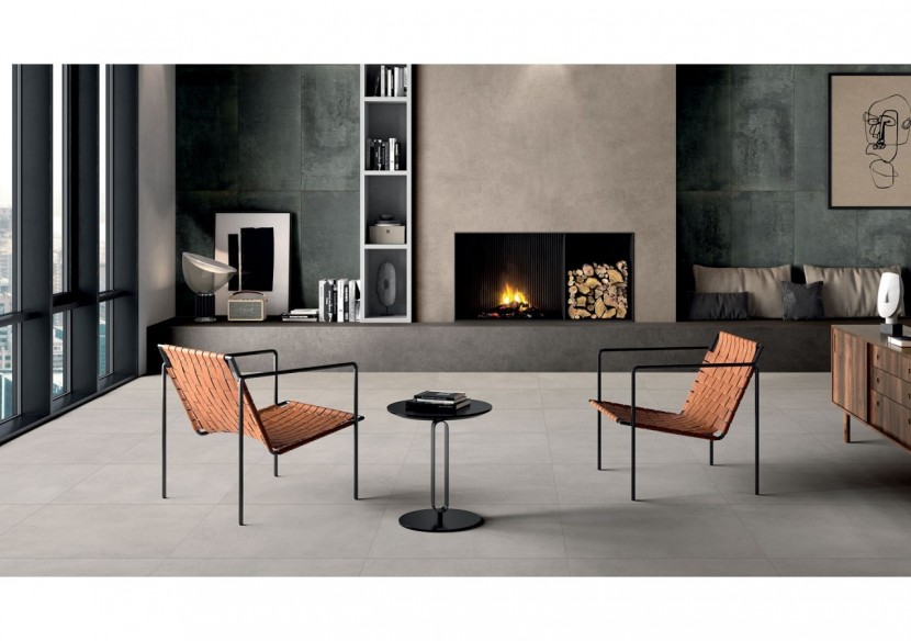 Absolute 40x80 Gris - Carrelage intérieur en Grès Cérame émaillé (GS) Rectifié - ABCE4080GY