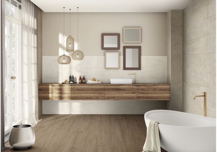 Absolute 30x90 Ivoire - Carrelage intérieur en Grès Cérame émaillé (GS) Rectifié - AB3090IV 2