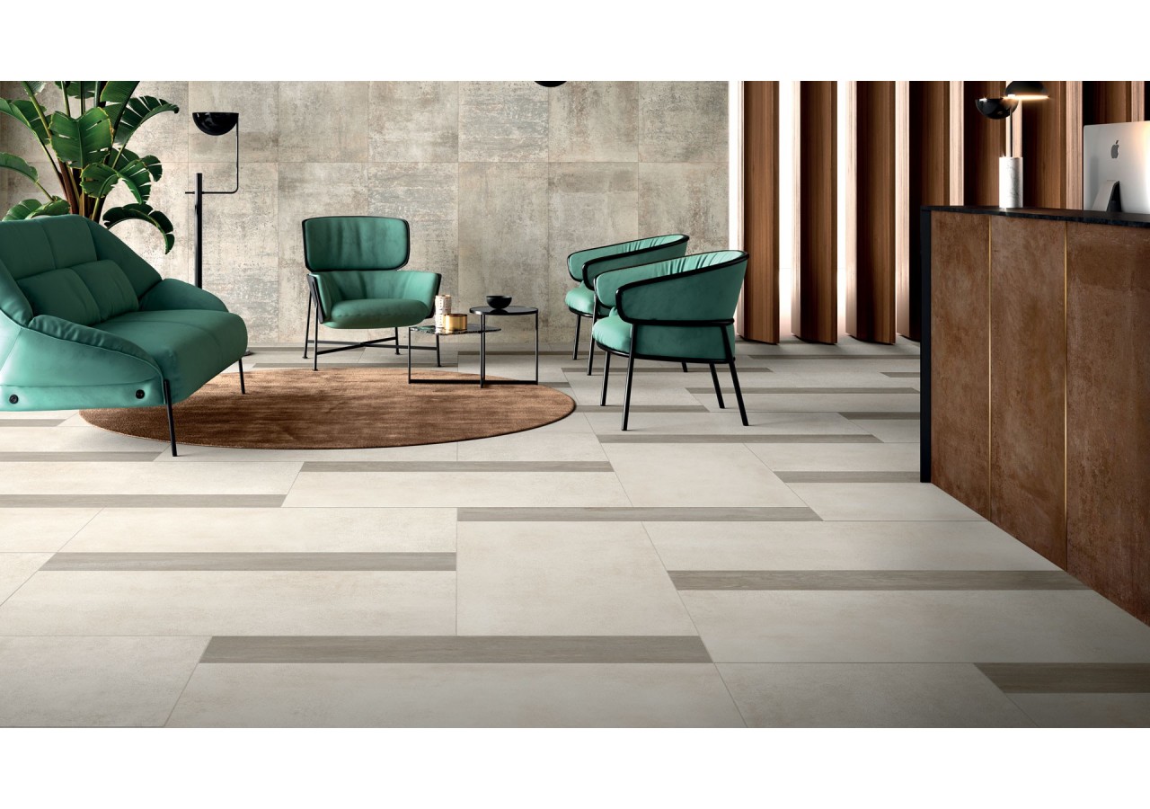 Absolute 20x120 Taupe - Carrelage intérieur en Grès Cérame émaillé (GS) Rectifié - NABWO20120TA