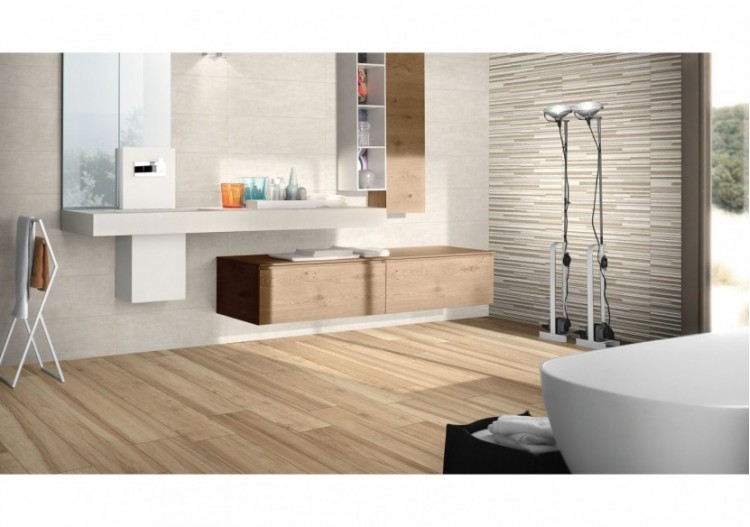 Armor 25x75 Ecru - Carrelage intérieur en Grès Cérame émaillé (GS) Naturel - MOARMEC 2